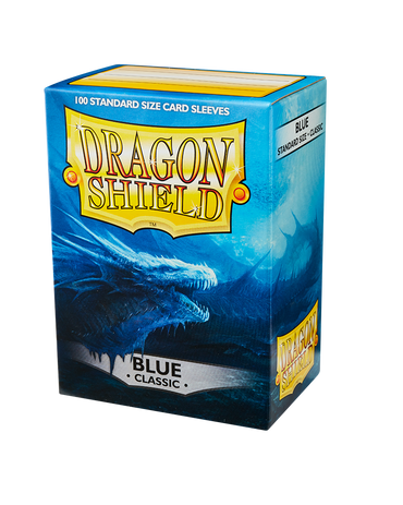 Dragon Shield Classic Sleeves | Standard Size | 100ct Blue