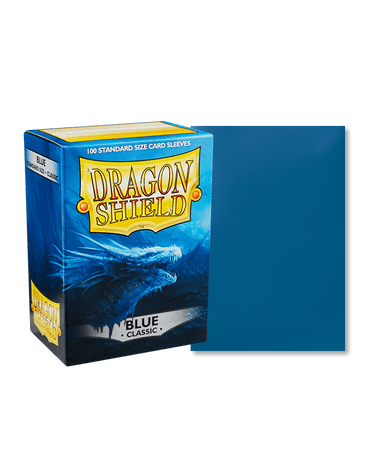 Dragon Shield Classic Sleeves | Standard Size | 100ct Blue