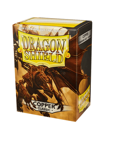 Dragon Shield Classic Sleeves | Standard Size | 100ct Copper