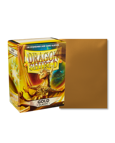 Dragon Shield Classic Sleeves | Standard Size | 100ct Gold
