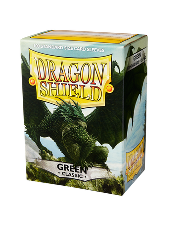 Dragon Shield Classic Sleeves | Standard Size | 100ct Green