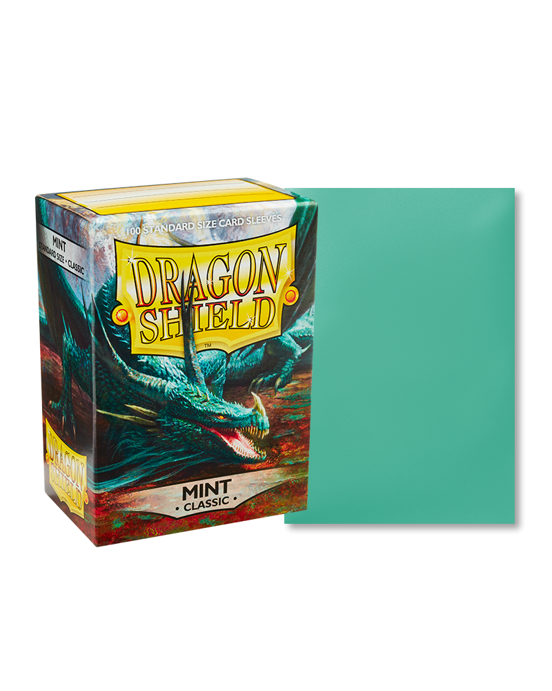 Dragon Shield | Standard Size Sleeves | 100ct | Mint (Classic)