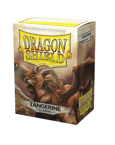Dragon Shield Classic Sleeves | Standard Size | 100ct Tangerine