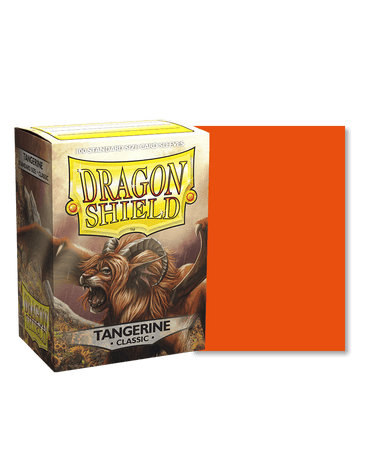 Dragon Shield Classic Sleeves | Standard Size | 100ct Tangerine