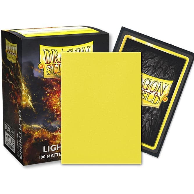 Dragon Shield | Standard Size Sleeves | 100ct | Lightning (Dual Matte)