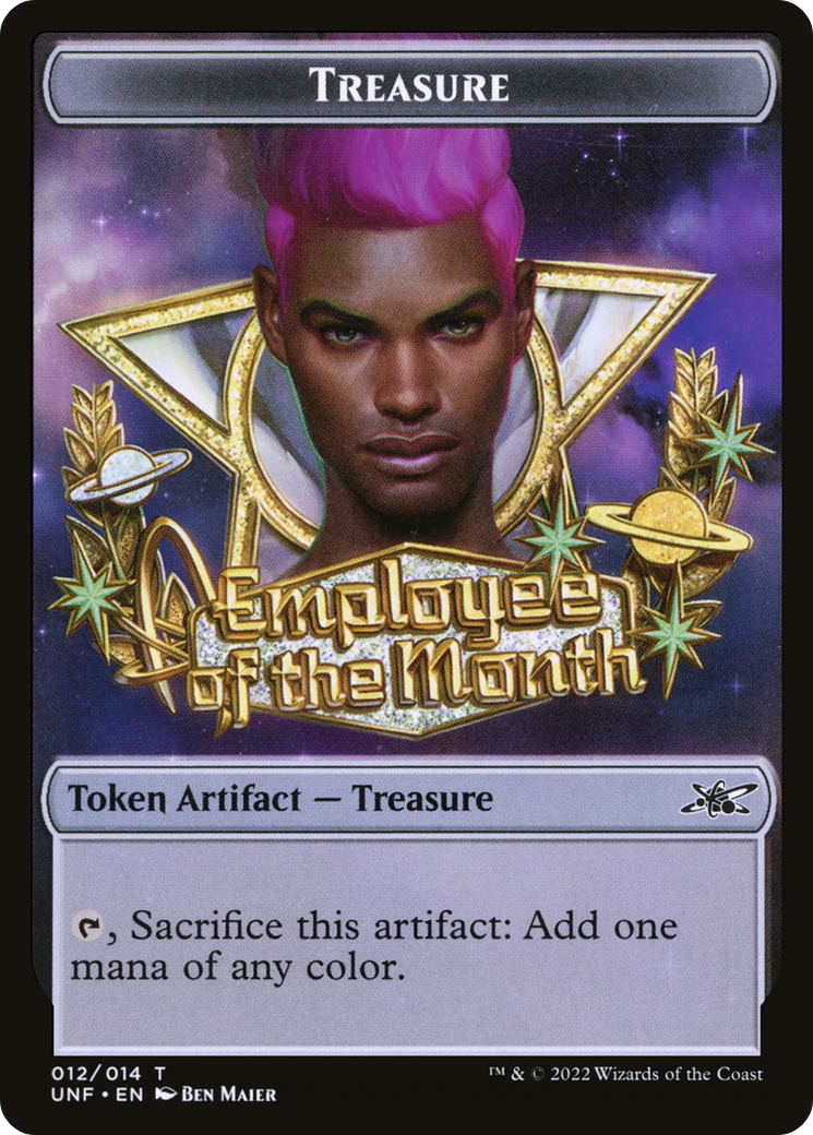 Treasure (TUNF-012) - Unfinity Tokens Foil