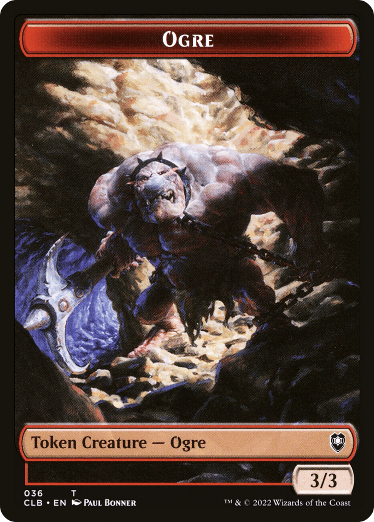 Ogre (TCLB-036) - Battle for Baldur's Gate Tokens