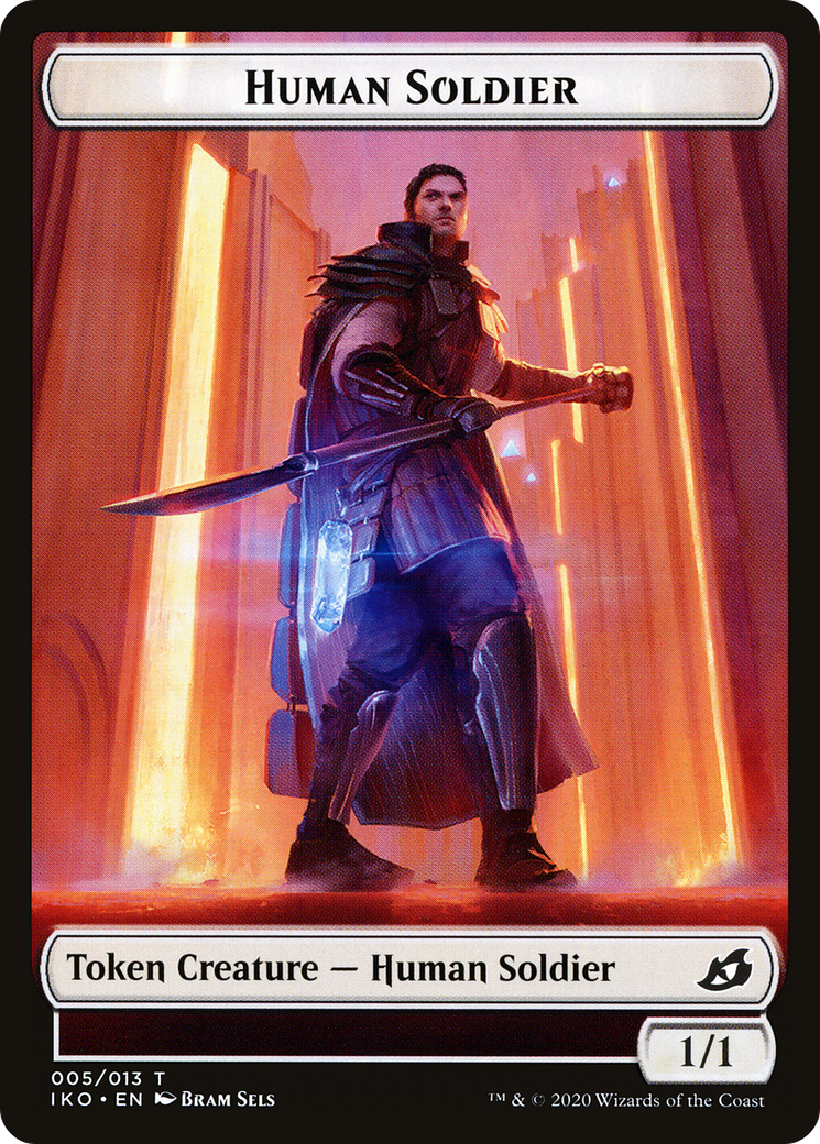 Human Soldier (TIKO-005) - Ikoria: Lair of Behemoths Tokens Foil