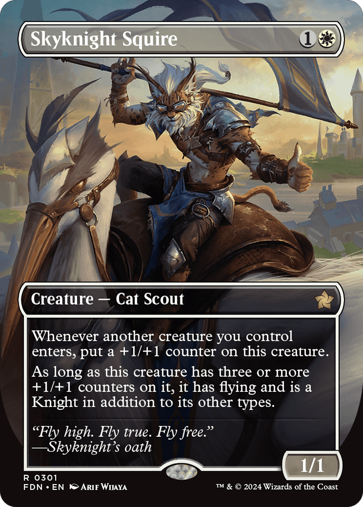 Skyknight Squire (FDN-301) - Foundations (Borderless)