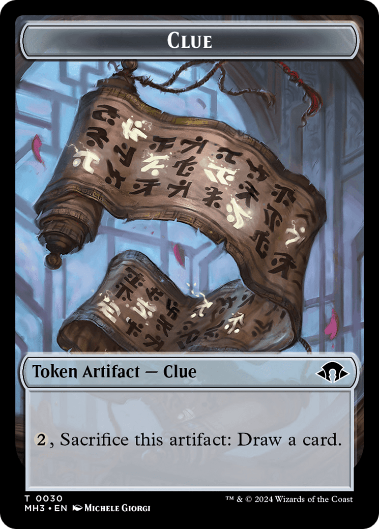 Clue (TMH3-030) - Modern Horizons 3 Tokens