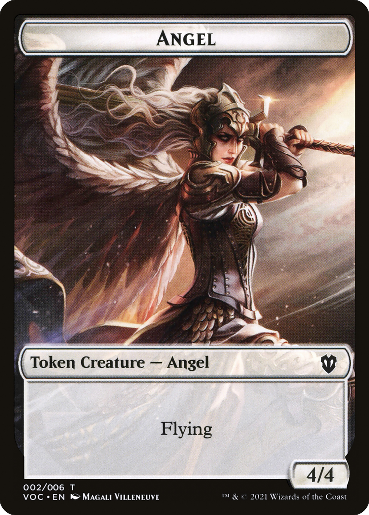 Angel (TVOC-002) - Crimson Vow Commander Tokens