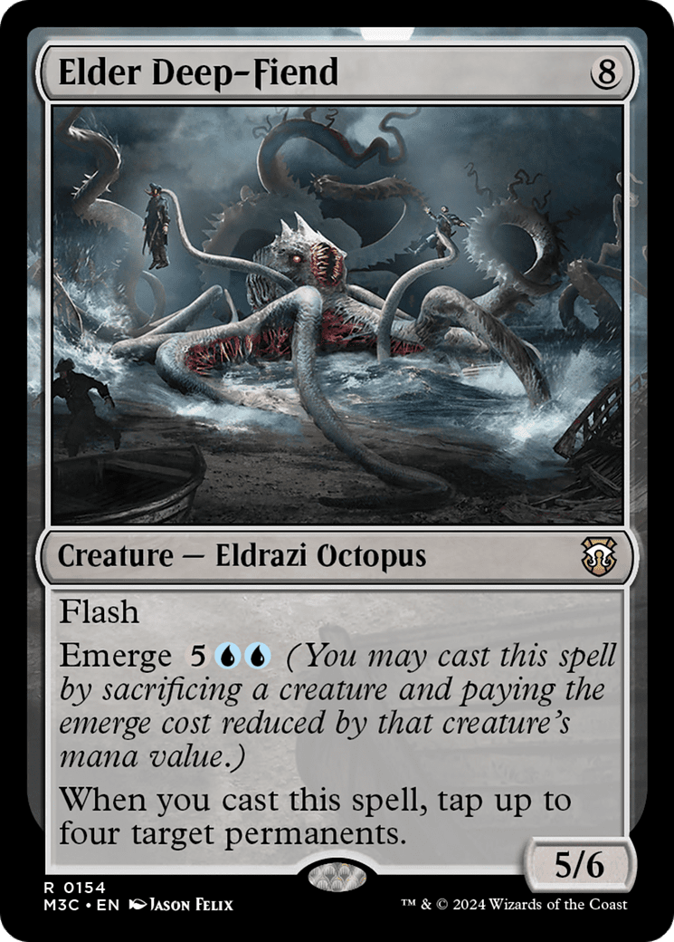 Elder Deep-Fiend (M3C-154) - Modern Horizons 3 Commander Foil