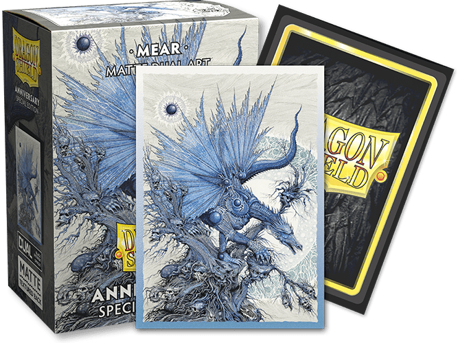 Dragon Shield | Standard Size Sleeves | 100ct | Special Anniversary: Mear (Art Dual Matte)