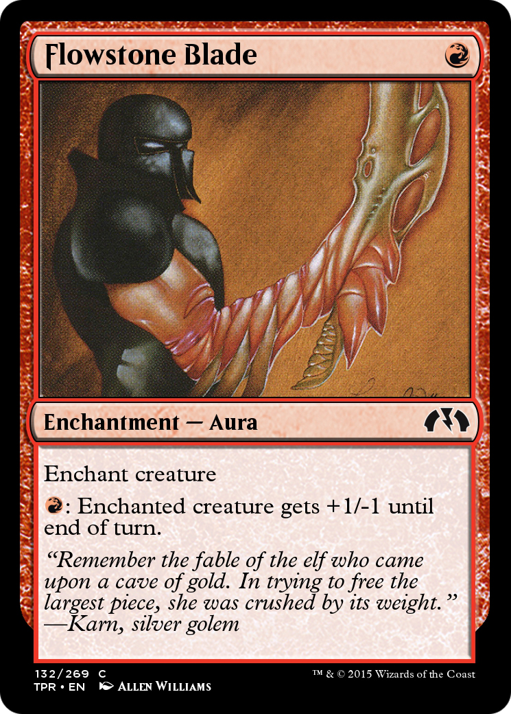 Flowstone Blade (TPR-132) - Tempest Remastered Foil