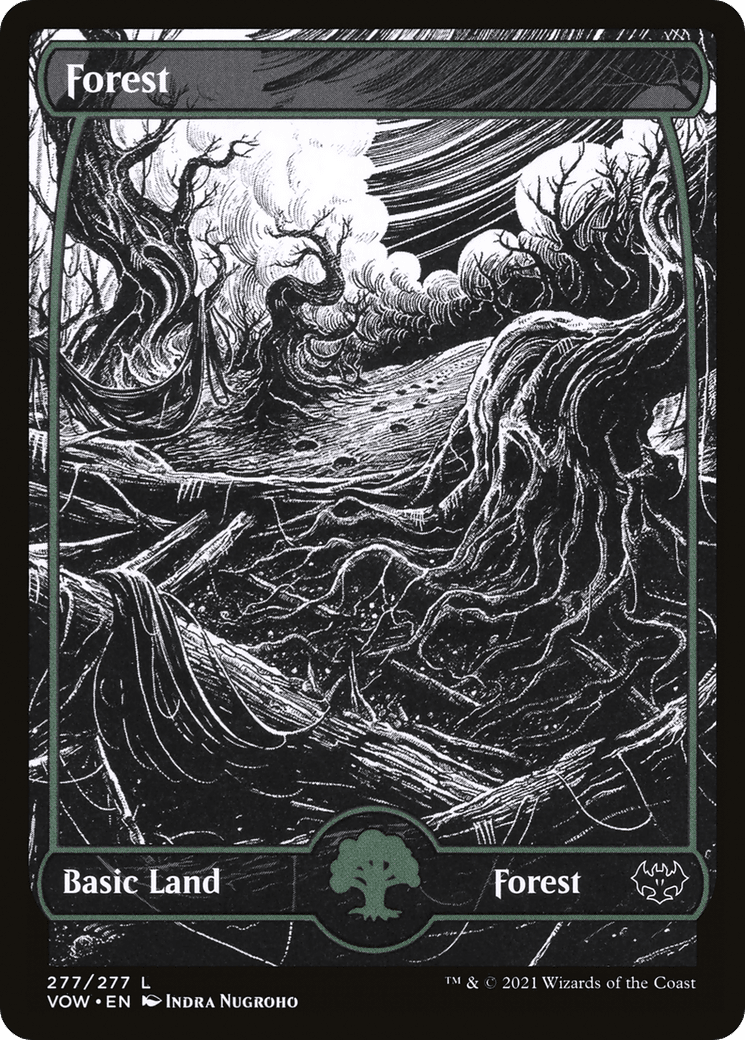 Forest (VOW-277) - Innistrad: Crimson Vow: (Showcase)