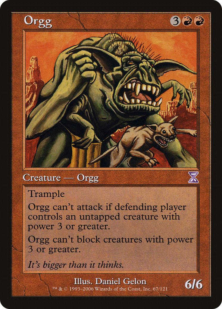 Orgg (TSB-067) - Time Spiral Timeshifted Foil