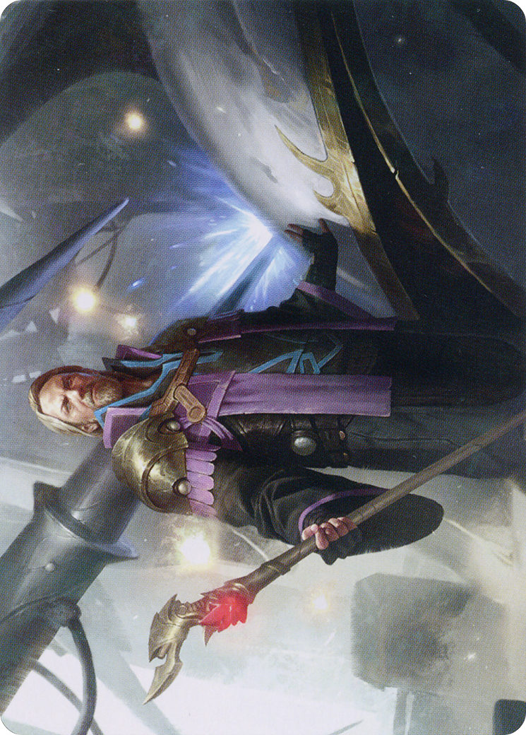 Urza, Prince of Kroog // Urza, Prince of Kroog (ABRO-043) - The Brothers' War Art Series (Borderless)