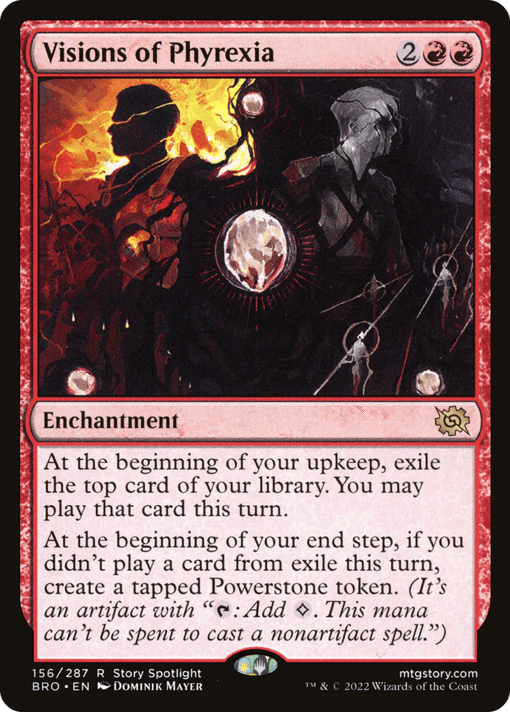 Visions of Phyrexia (BRO-156) - The Brothers' War