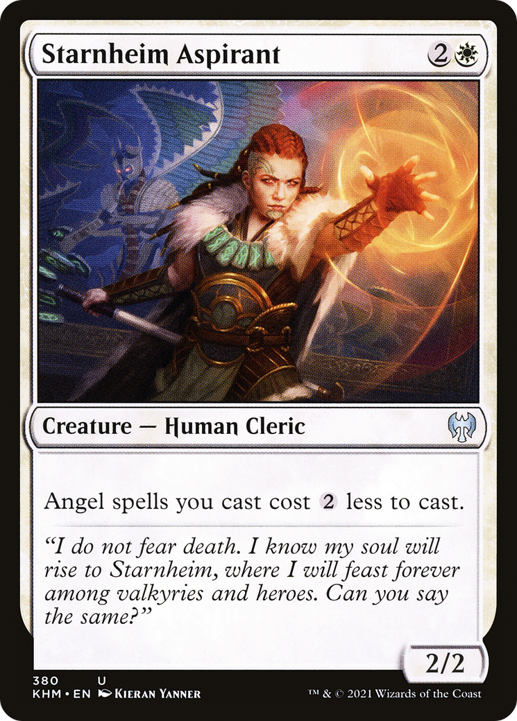 Starnheim Aspirant (KHM-380) - Kaldheim Foil
