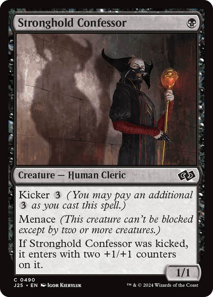 Stronghold Confessor (J25-490) - Foundations Jumpstart