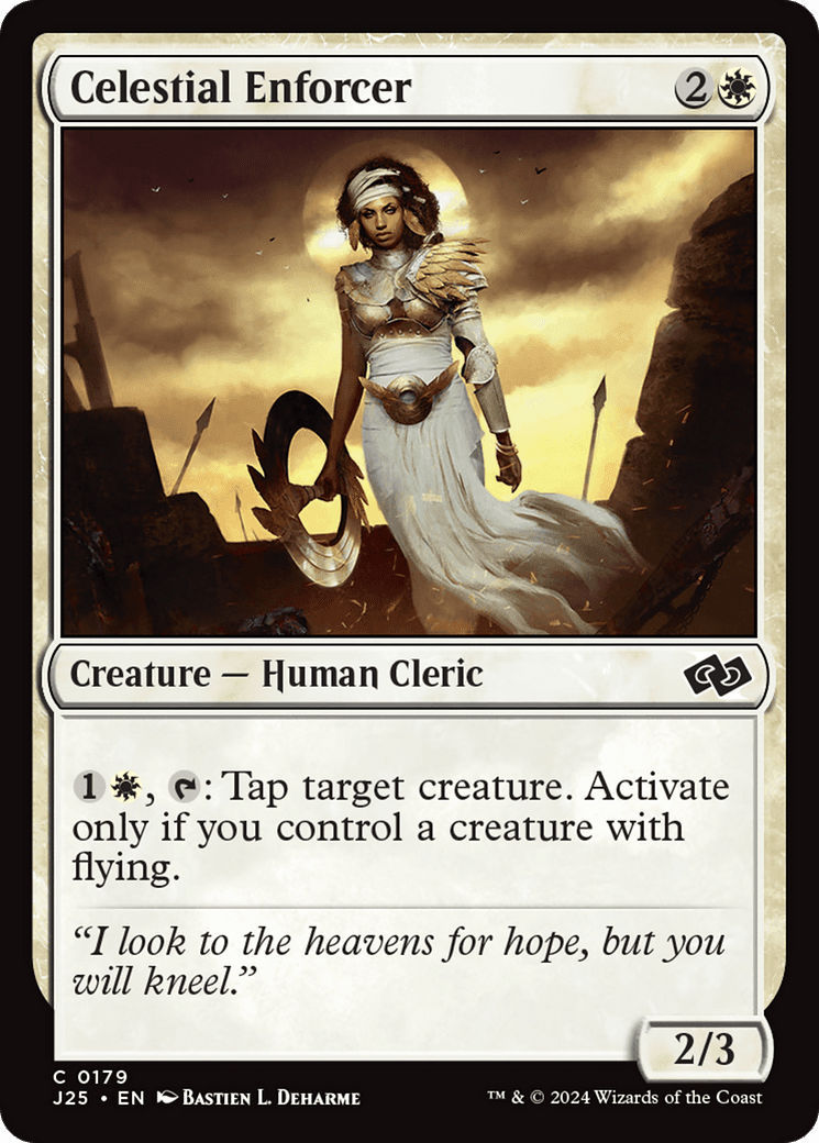 Celestial Enforcer (J25-179) - Foundations Jumpstart