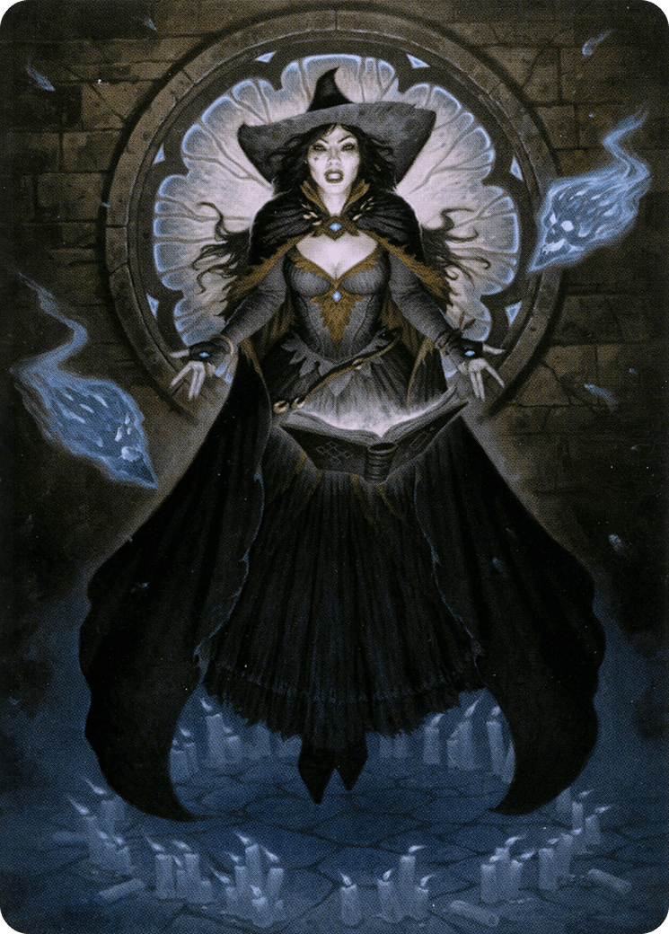 Tasha, the Witch Queen // Tasha, the Witch Queen (ACLB-076) - Battle for Baldur's Gate Art Series (Borderless)