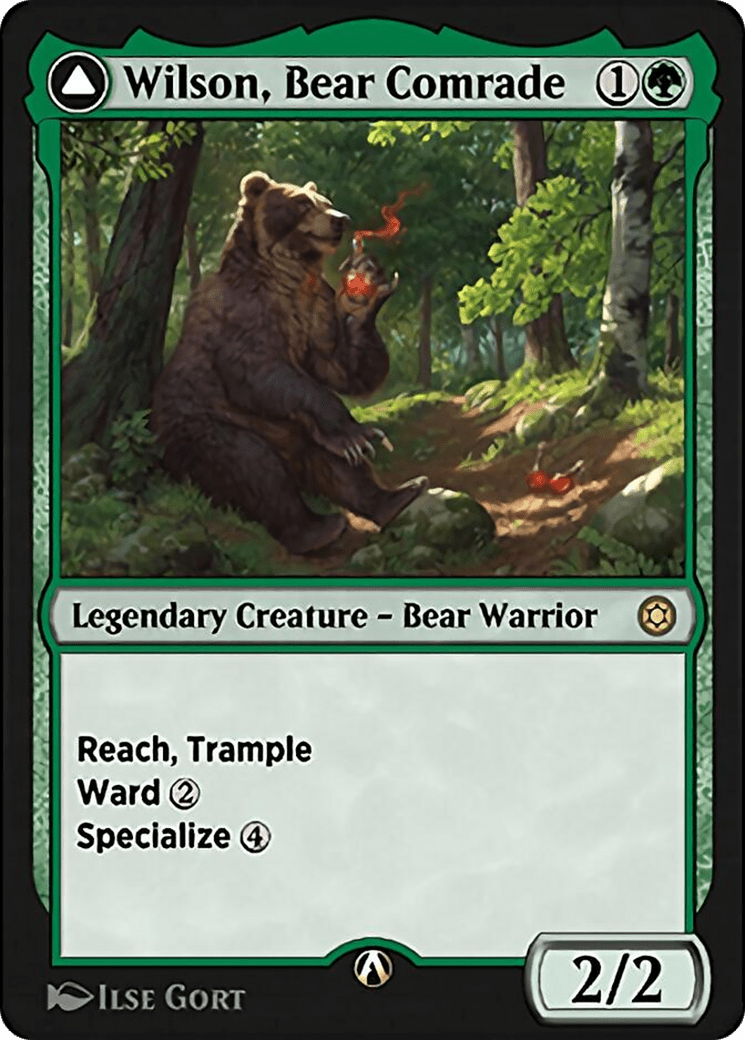 Wilson, Bear Comrade (HBG-019) - Alchemy Horizons: Baldur's Gate
