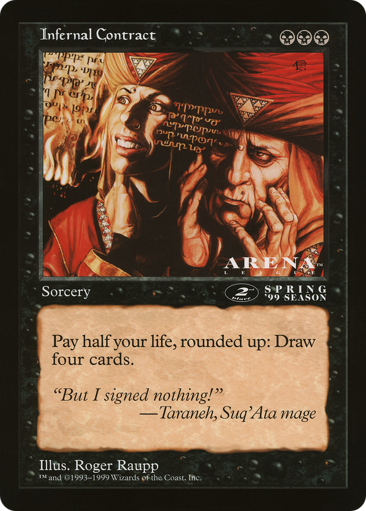 Infernal Contract (OLEP-075) - Oversized League Prizes