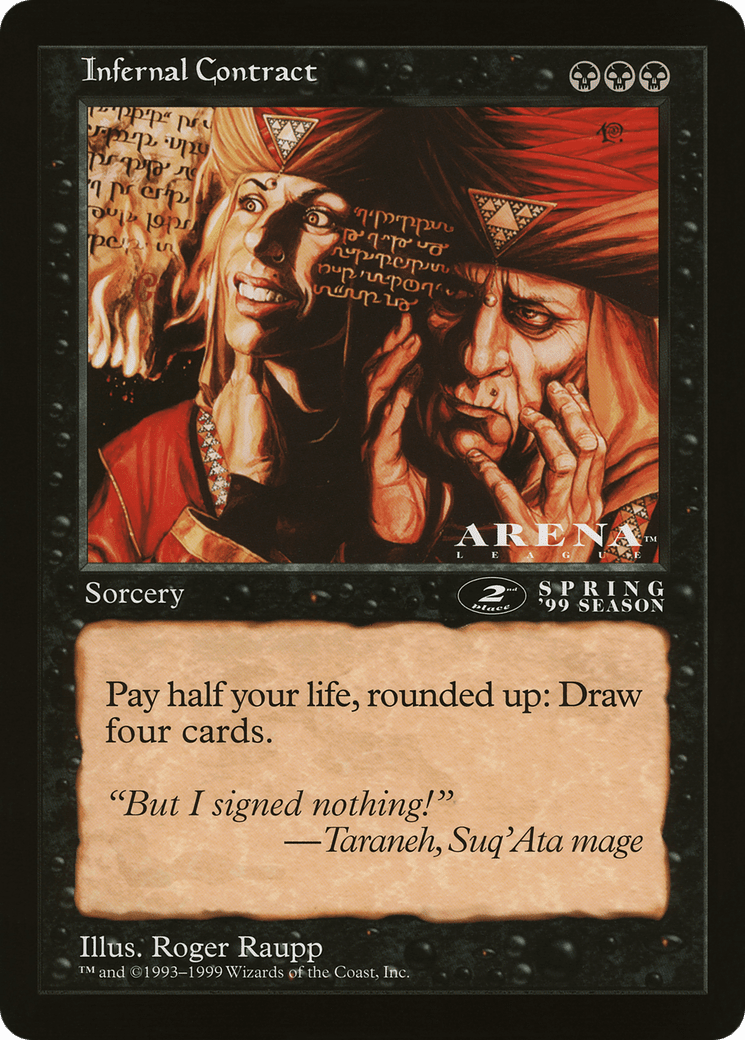 Infernal Contract (OLEP-075) - Oversized League Prizes