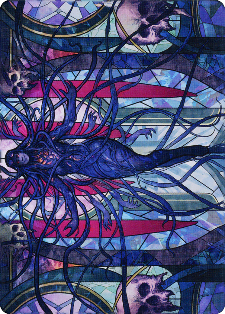 Braids, Arisen Nightmare // Braids, Arisen Nightmare (ADMU-066) - Dominaria United Art Series (Borderless) Foil