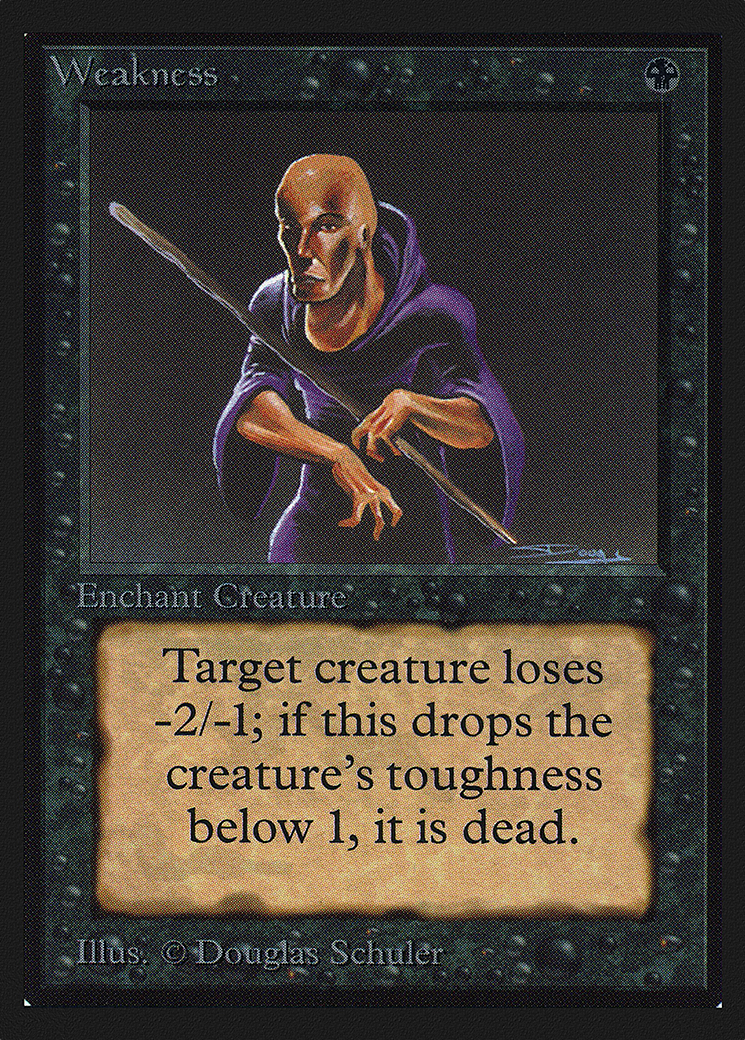 Weakness (CEI-135) - Intl. Collectors' Edition