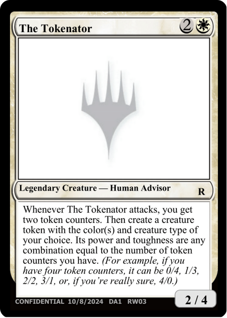 The Tokenator (DA1-RW03G) - Unknown Event