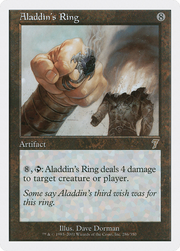 Aladdin's Ring (7ED-286) - Seventh Edition