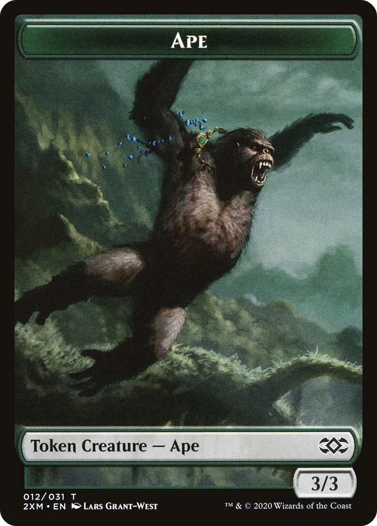 Ape (T2XM-012) - Double Masters Tokens Foil