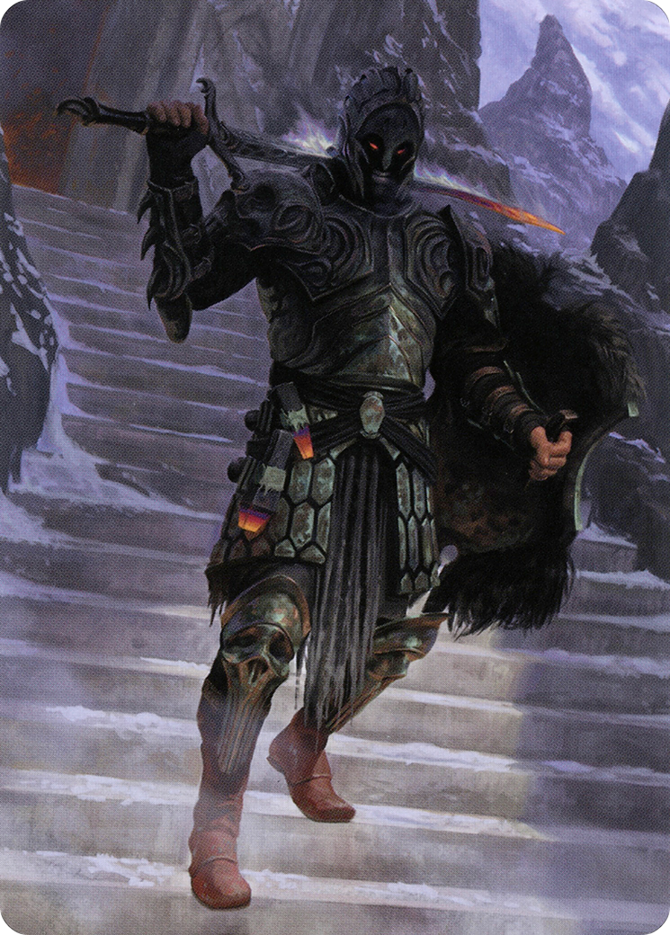 Dakkon, Shadow Slayer // Dakkon, Shadow Slayer (AMH2-049) - Modern Horizons 2 Art Series (Borderless)