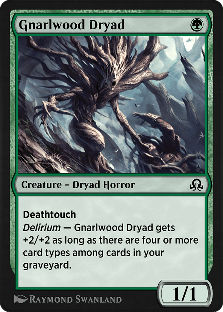 Gnarlwood Dryad (SIR-196) - Shadows over Innistrad Remastered