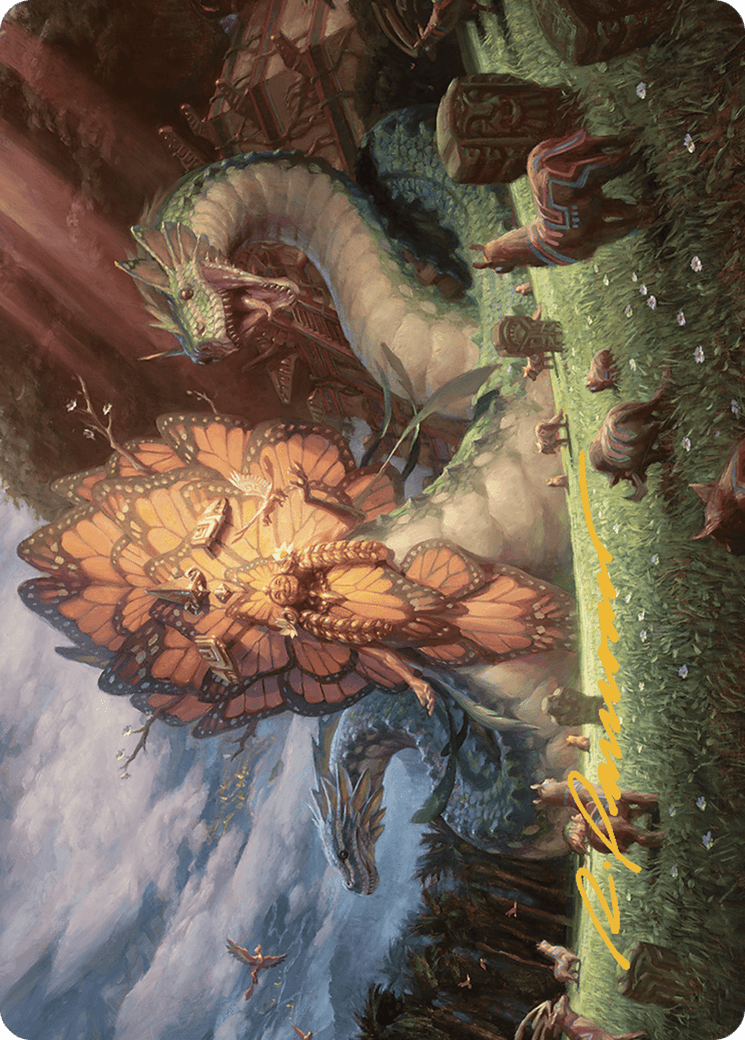 Ojer Kaslem, Deepest Growth // Ojer Kaslem, Deepest Growth (ALCI-030) - The Lost Caverns of Ixalan Art Series (Borderless) Foil