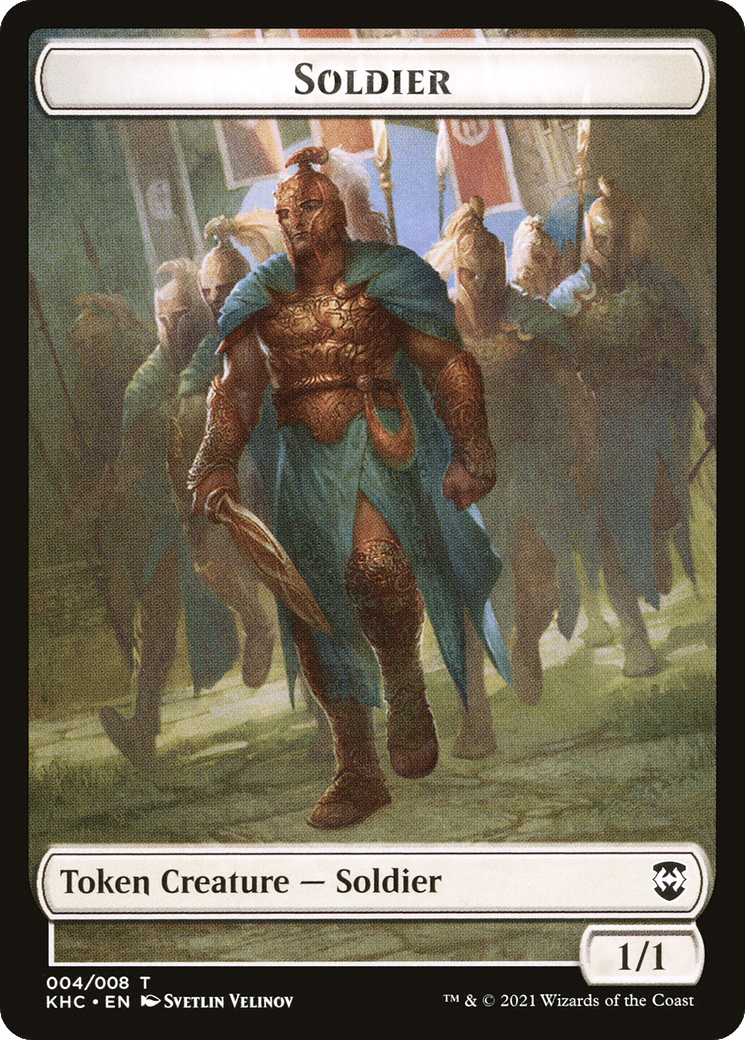 Soldier (TKHC-004) - Kaldheim Commander Tokens