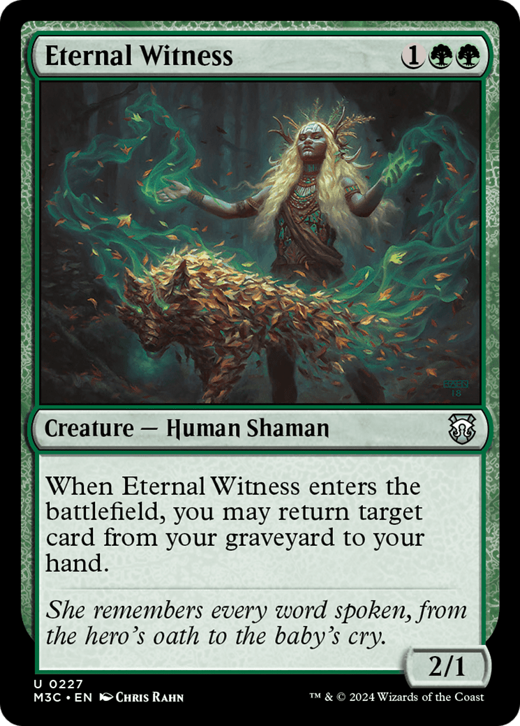 Eternal Witness (M3C-227) - Modern Horizons 3 Commander Foil