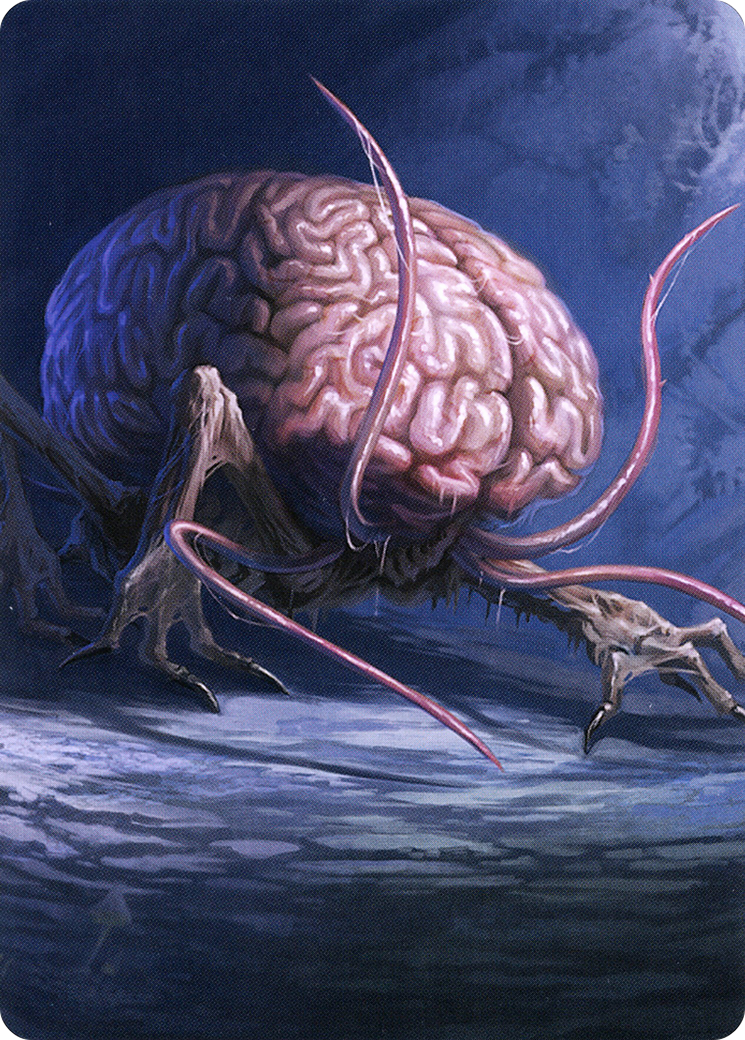 Intellect Devourer // Intellect Devourer (ACLB-020) - Battle for Baldur's Gate Art Series (Borderless) Foil