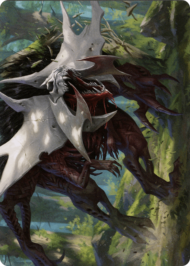 Vorinclex, Monstrous Raider // Vorinclex, Monstrous Raider (AKHM-054) - Kaldheim Art Series (Borderless)