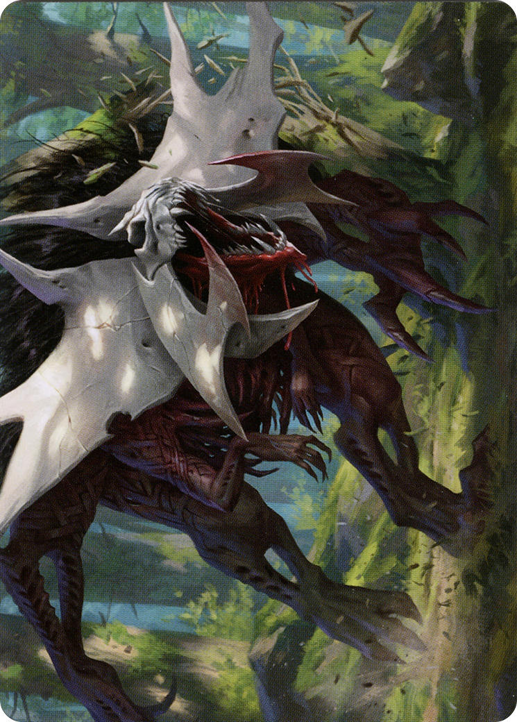 Vorinclex, Monstrous Raider // Vorinclex, Monstrous Raider (AKHM-054) - Kaldheim Art Series (Borderless) Foil
