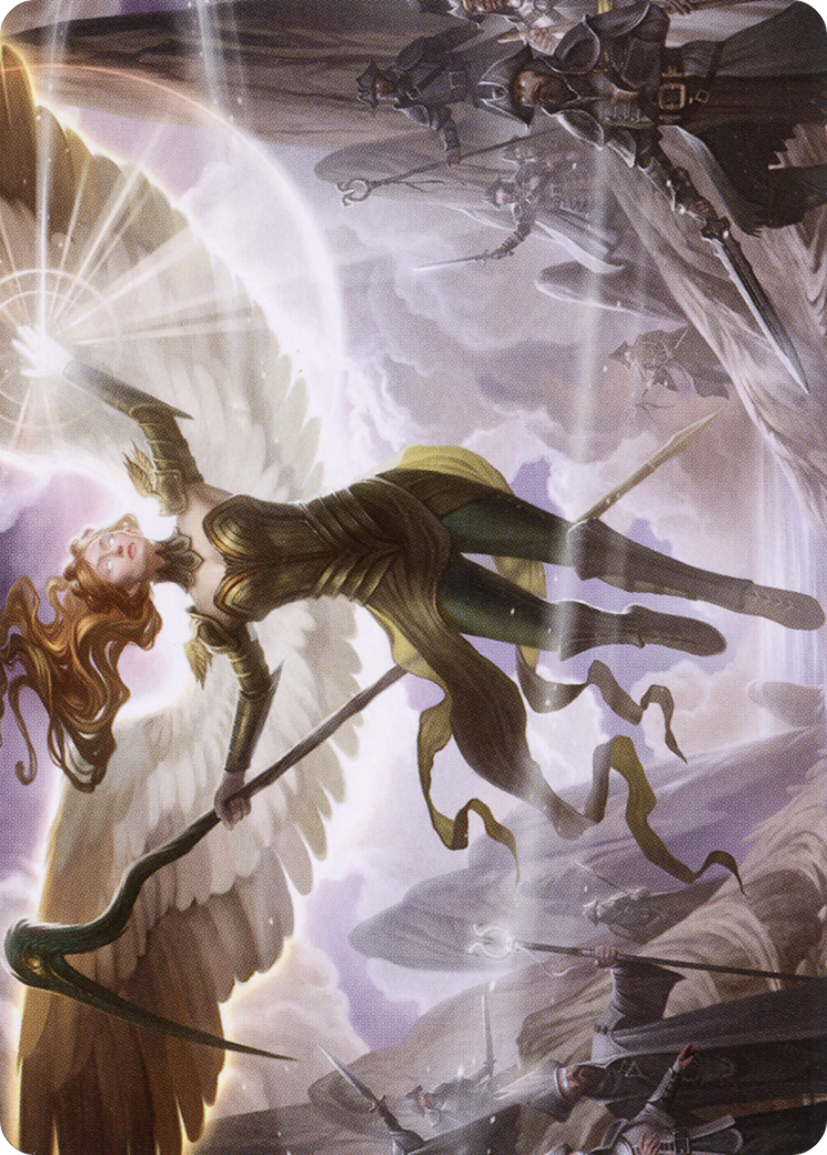 Sigarda's Splendor // Sigarda's Splendor (AMID-019) - Midnight Hunt Art Series (Borderless)