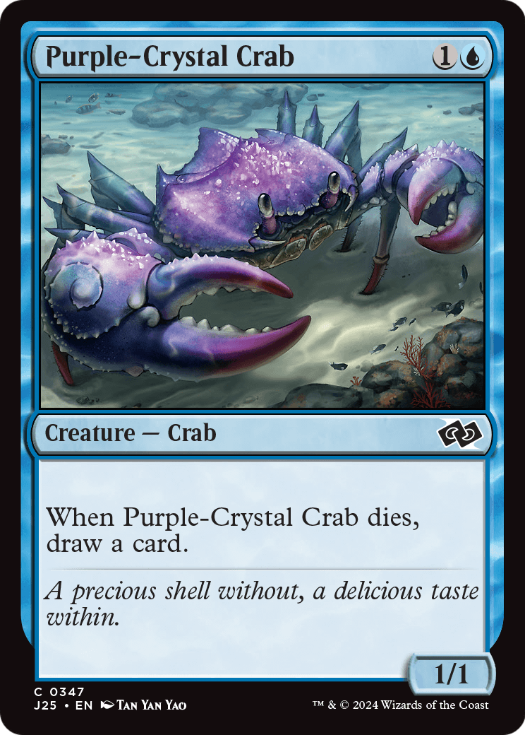 Purple-Crystal Crab (-347) - Foundations Jumpstart