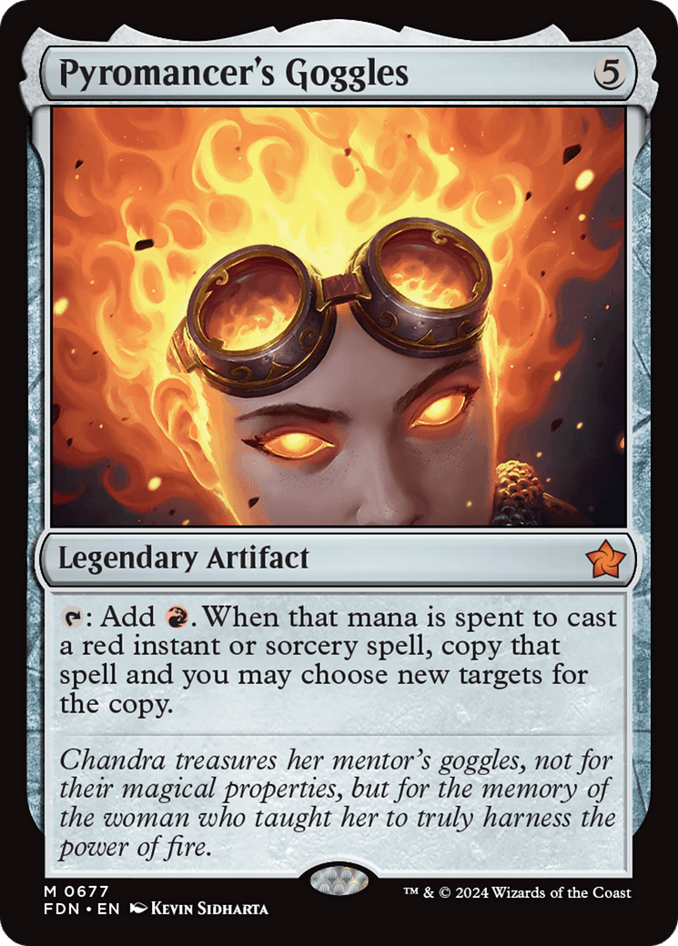 Pyromancer's Goggles (FDN-677) - Foundations