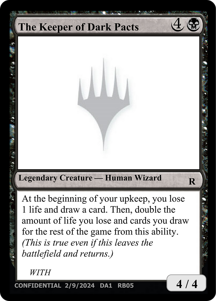 The Keeper of Dark Pacts (DA1-RB05) - Unknown Event