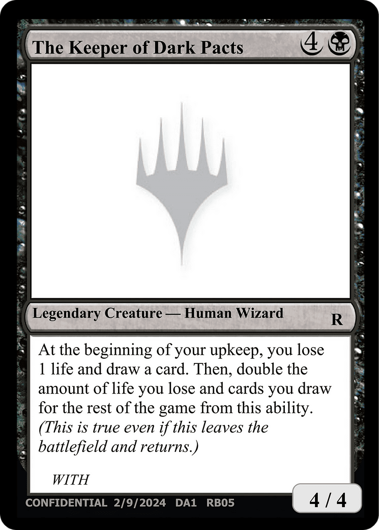The Keeper of Dark Pacts (DA1-RB05) - Unknown Event