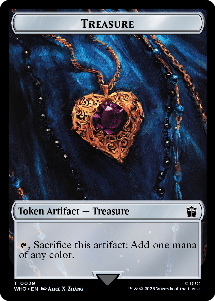 Treasure (TWHO-029) - Doctor Who Tokens