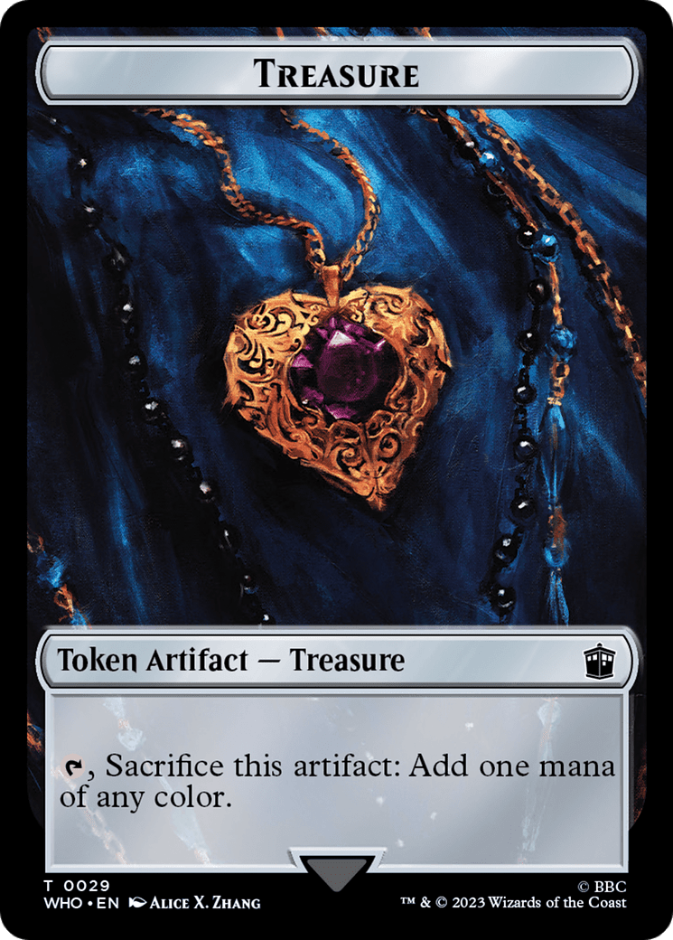 Treasure (TWHO-029) - Doctor Who Tokens Foil