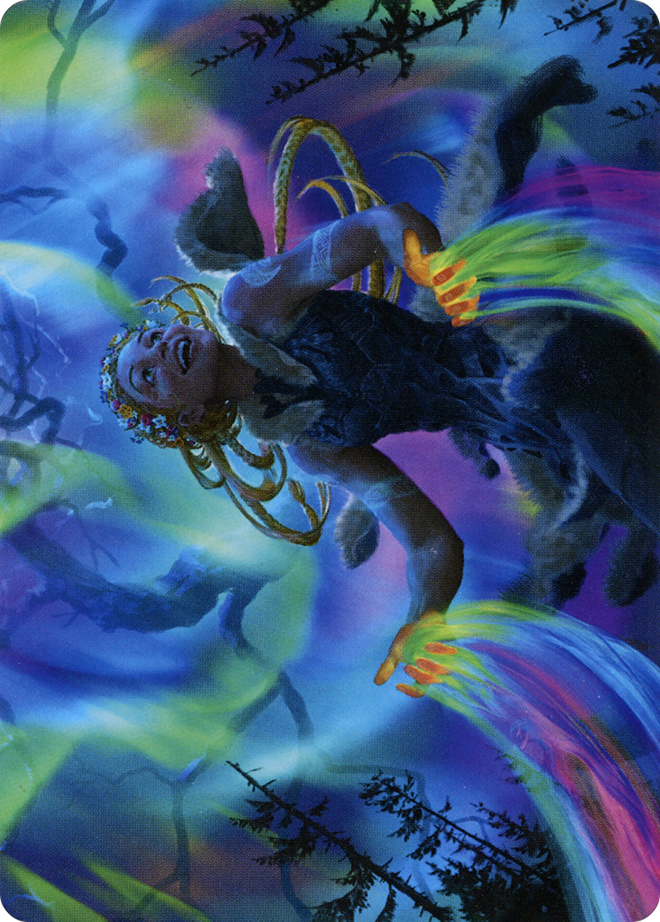 Esika, God of the Tree // Esika, God of the Tree (AKHM-043) - Kaldheim Art Series (Borderless)